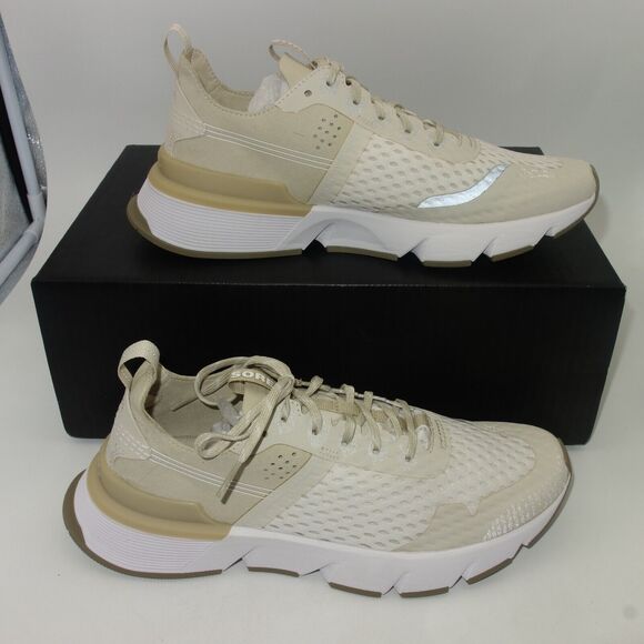 NEW Sorel Men's 7 Kinetic Rush Mesh Sneaker Fawn White Cream Ivory - Picture 3 of 11